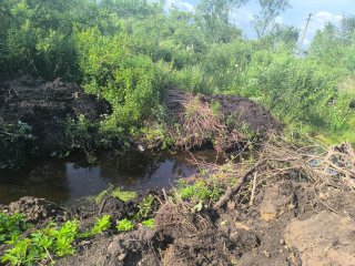 Работа по восстановлению дренажной системы , Южная , Центральная 12.07.2025г.